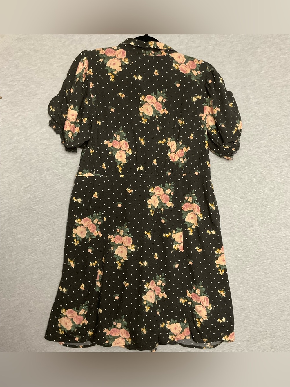 American Eagle Puff Sleeve Shirt Dress - Picture 3 of 4